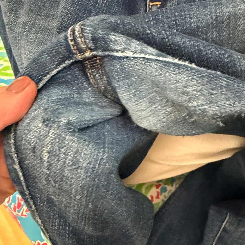 L’Agence Ripped Denim Designer Jeans Size 29 - Picture 8 of 8